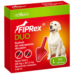    Fiprex DUO L<br /> dla psów od 20 do 40 kg 