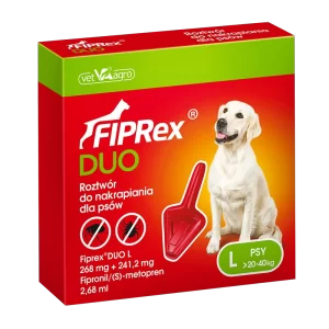    Fiprex DUO L<br /> dla psów od 20 do 40 kg 