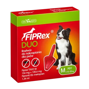 Fiprex DUO M<br /> dla psów od 10 do 20 kg 