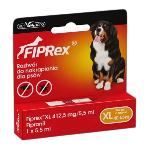 Fiprex XL<br /> dla psów od 40 do 55 kg 